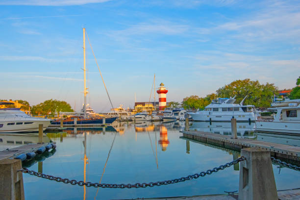 istock Lighthouse at Harbor Town-Hilton Head, South Carolina 1665669800
