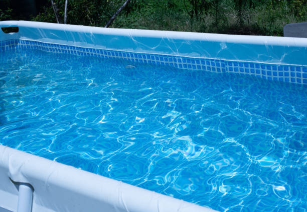 istock Tranquil Poolside Serenity with Crystal Clear Water 1665671465