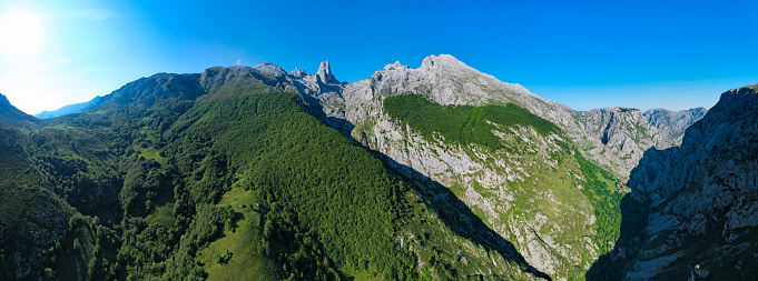 On of Seven Triglav's lakes on sunny day. Julian Alps, Slovenia