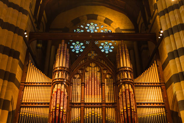 istock Pipe organ at St. Paul's Cathedral in Melbourne, Australia 1665712793