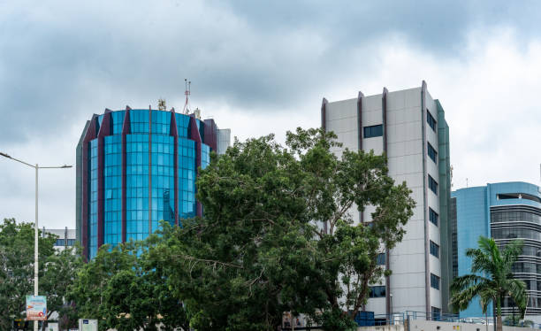 istock Business buildings in Accra Ghana 1665714313