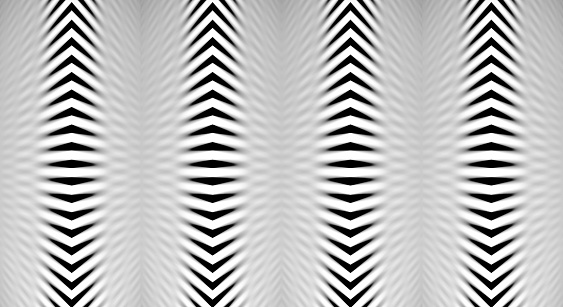 Background with converging lines in shades of white and grey , full frame