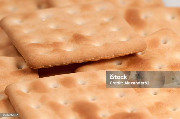 Cracker Come Sfondo - Fotografie stock e altre immagini di Alimentazione sana - Alimentazione sana, Cibo, Composizione orizzontale