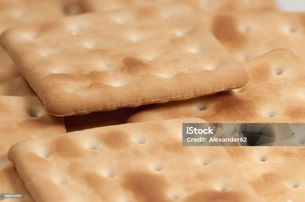 Crackers como fundo - Royalty-free Alimentação Saudável Foto de stock