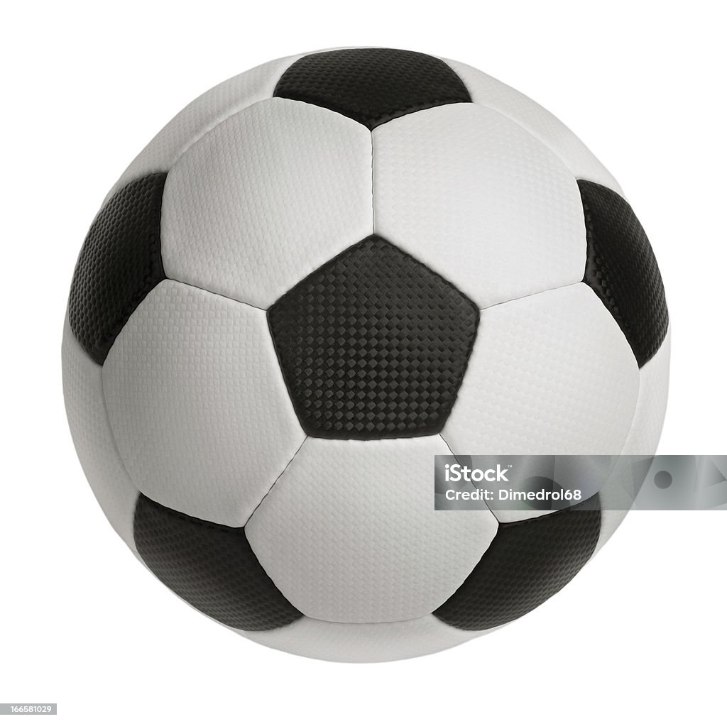 Infladas bola de futebol - Foto de stock de Bola royalty-free