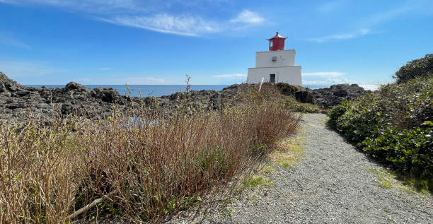 istock Amphitrite Point Lighthouse at the Ucluelet Wild Pacific Trail Lighthouse Loop on Vancouver Island 1665835040