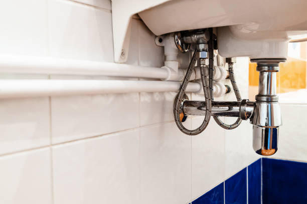 istock new white polypropylene pipes connect with faucet 1665857642