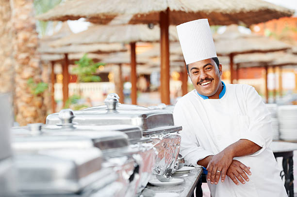 istock arab chef with food at restaurant hotel 166589194
