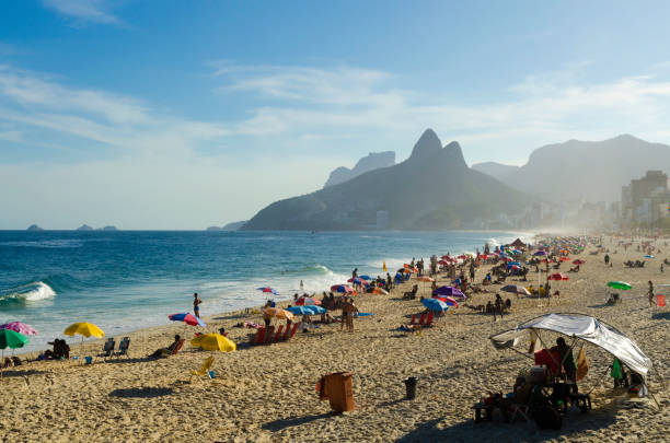 istock Crowded Ipanema Beach in Rio de Janeiro 1665967690