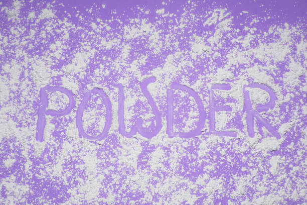 Free Stock Photo of powder word from powder on white separate ...