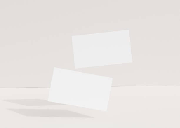 istock Clean minimal business card mockup 1665985313