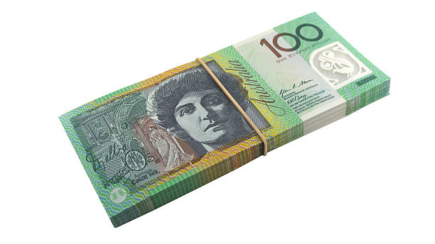 istock Wad of $100 Australian Dollar Money Notes Thousands 166606921
