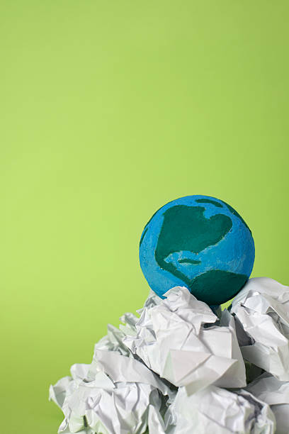 istock Earth on rubbish mountain 166608578