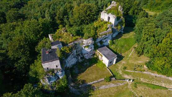 Bąkowiec Castle (also referred to as: the castle in Morsko) - the remains of the castle in the Kraków-Czstochowa Upland.