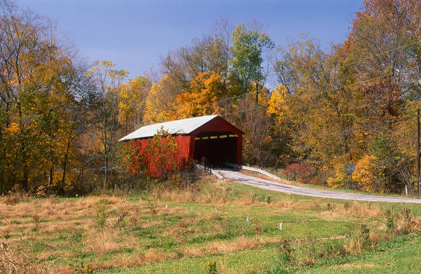 istock Edna Collins Bridge, Indiana 1666093375