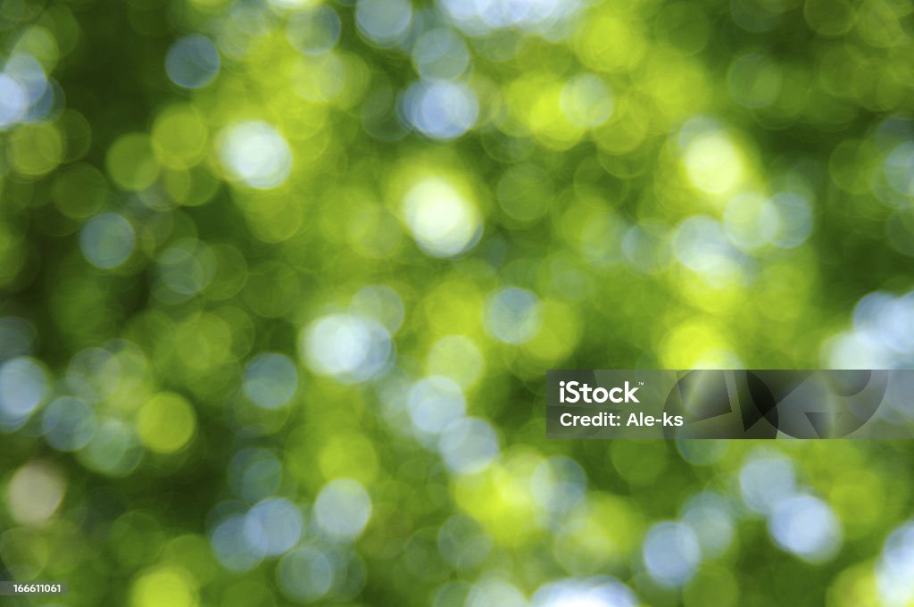 Verde bokeh - Royalty-free Abstrato Foto de stock