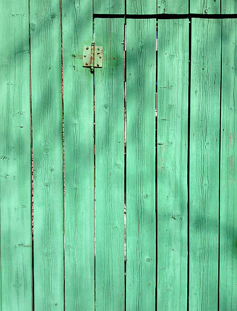 istock Wooden fence 166612377