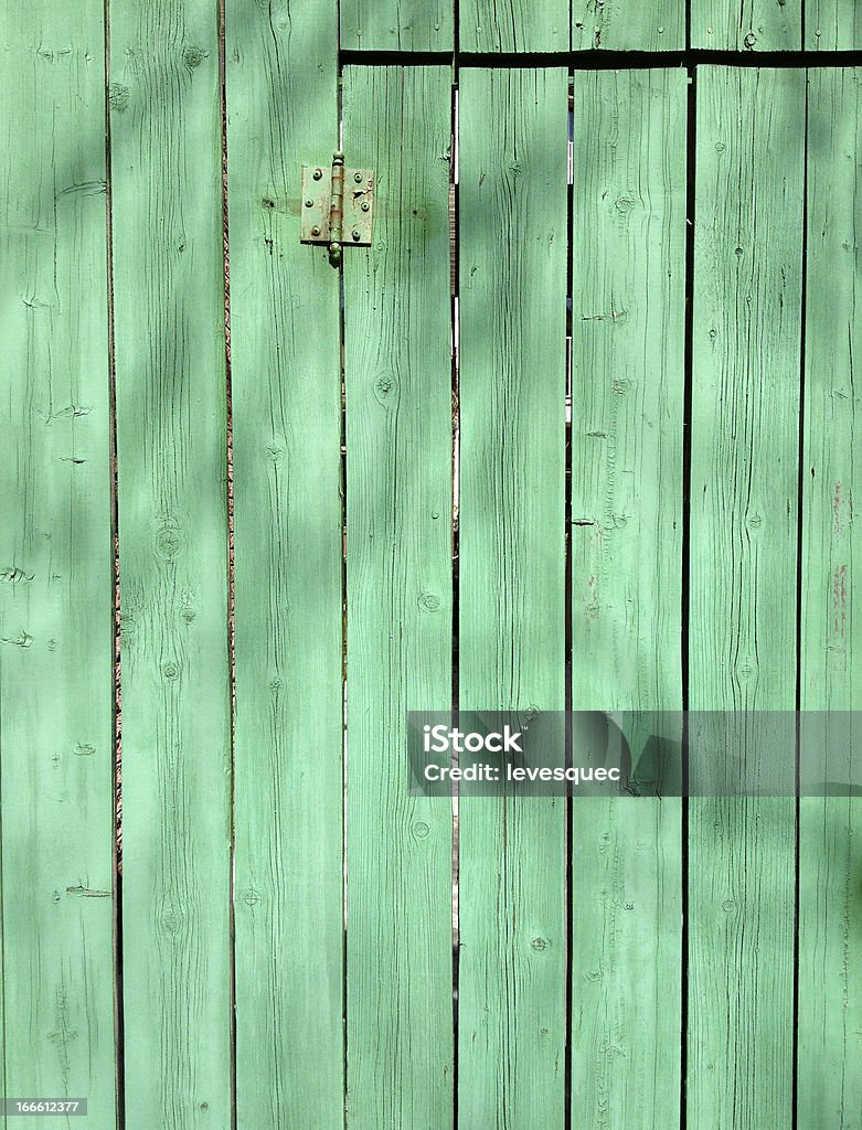 Wooden fence A green wooden fence to be used as a background image Architecture Stock Photo