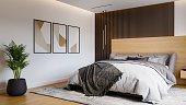 Modern bedroom architecture