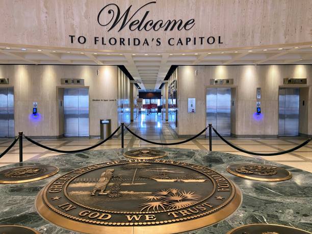 Florida State Capitol Building in Tallahassee Florida State Capitol Building in Tallahassee tallahassee stock pictures, royalty-free photos & images