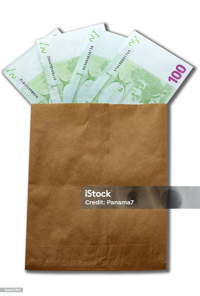 Geld von Europa in Papier umwickelt - Lizenzfrei Bankgeschäft Stock-Foto