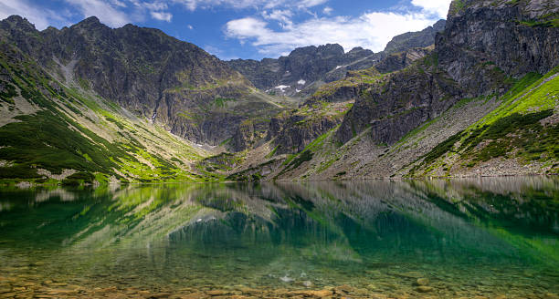 Piękne Mountain Lake – zdjęcie