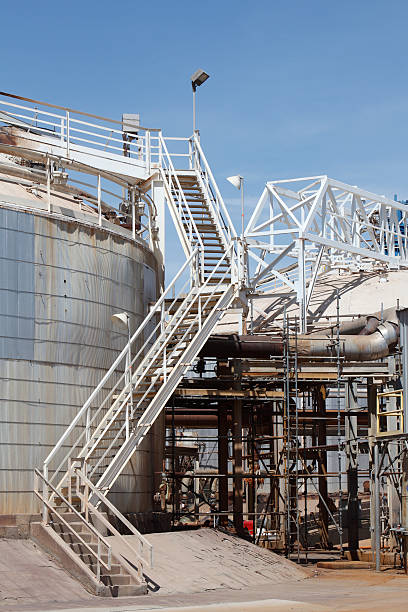 istock Geothermal Storage Tank And Stairs 166625086