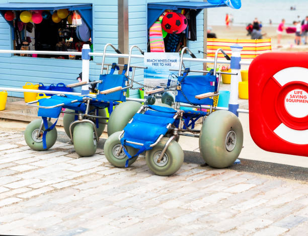 istock Wheelchairs Adapted for the Beach 1666252166