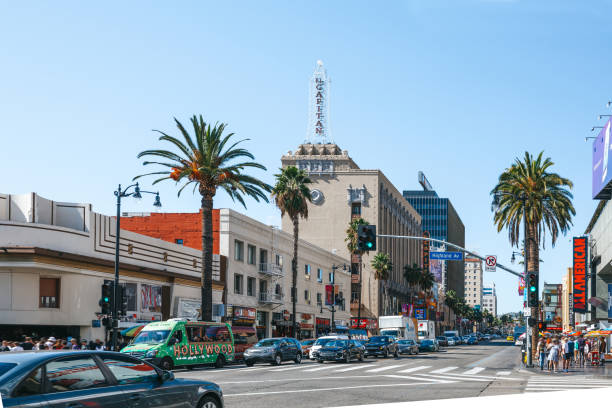 Hollywood Boulevard - Hollywood in Los Angeles - USA