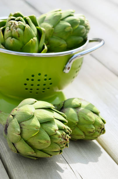 Artichokes, Part of Series, vertical