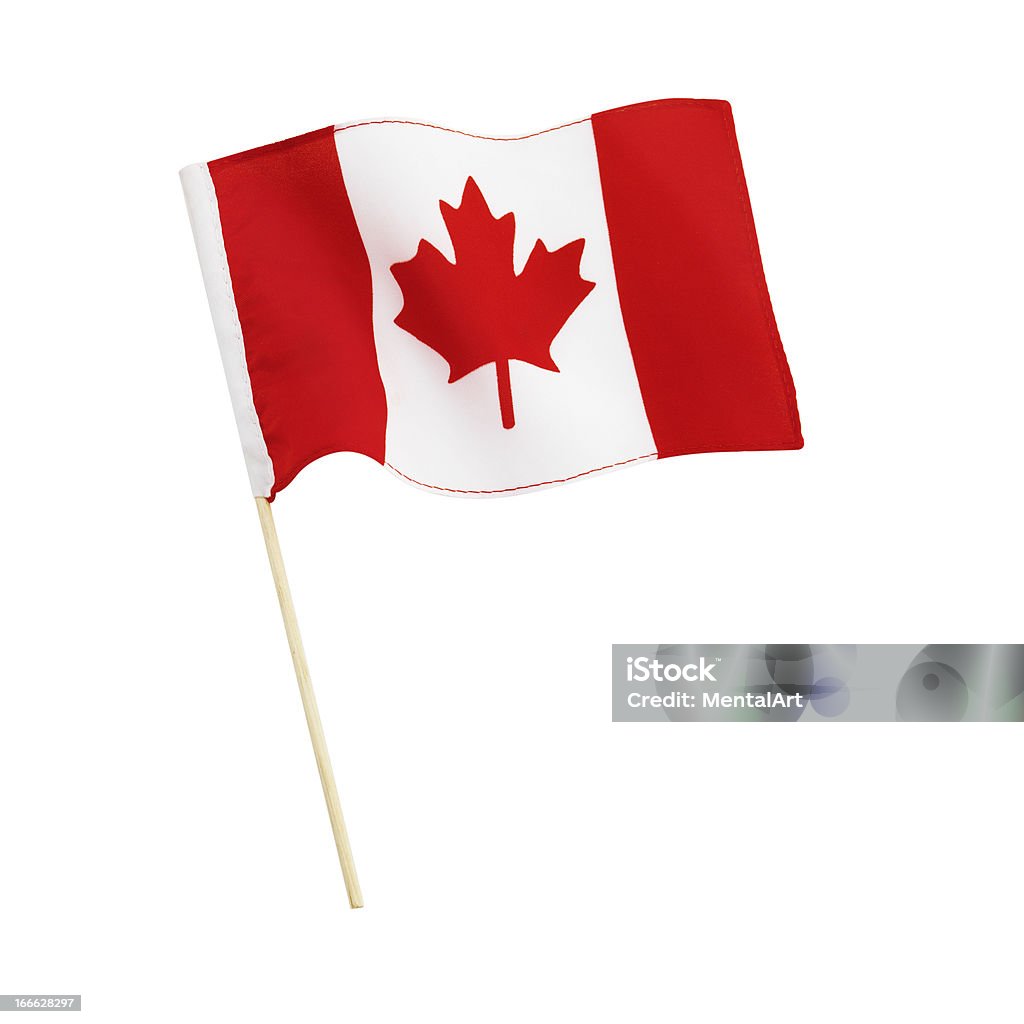 カナダ国旗 - カットアウトのロイヤリティフリーストックフォト