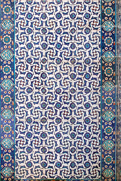 istock Tile wall decoration of  Rustem Pasha Mosque, Istanbul, Turkey 166629464
