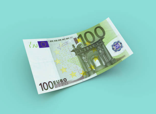 Euro Bank Note stock photo