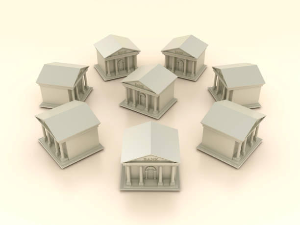 istock Bank Buildings Circle 1666305129