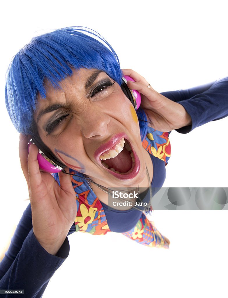 Auriculares hippy moda - Foto de stock de Adulto libre de derechos