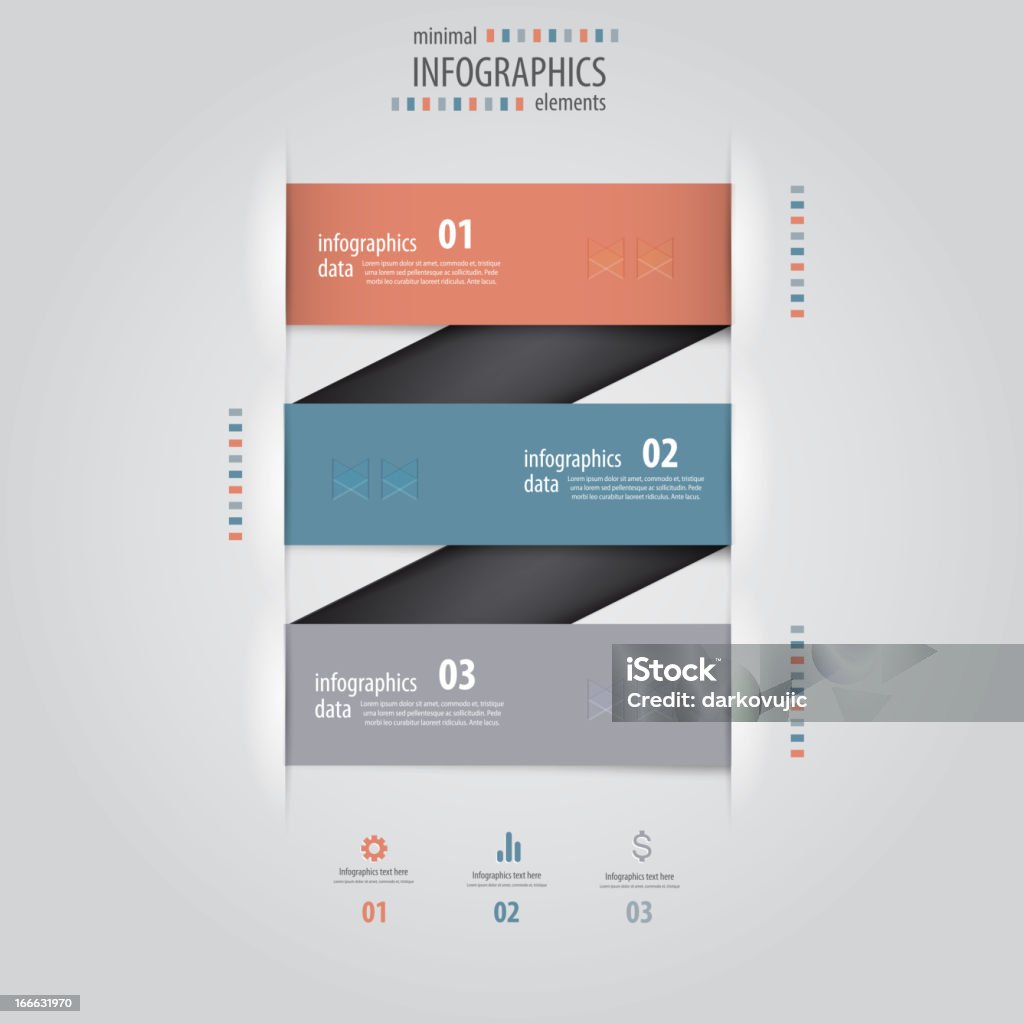 Minimale Infografiken design. Vektor - - Lizenzfrei Ausverkauf Vektorgrafik