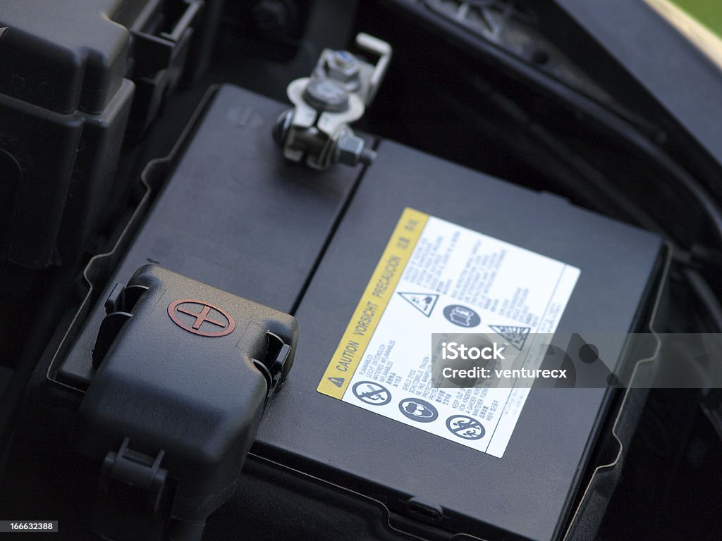 Batterie de voiture - Photo de Acide libre de droits