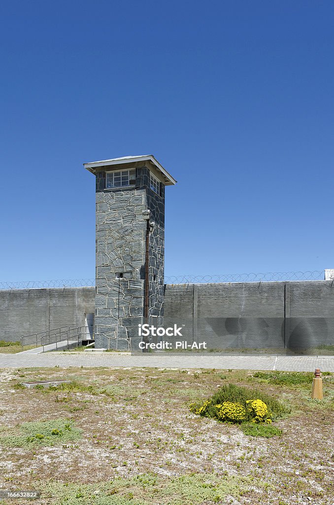 Guarda Tower Ilha Robben - Foto de stock de Ponto Turístico royalty-free