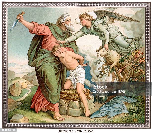 Abrahams Faith In God-vektorgrafik och fler bilder på Gamla testamentet - Gamla testamentet, Bibel, Kristendom