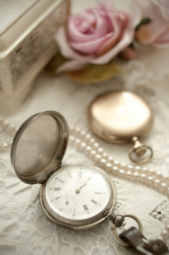 Still life with old-fashioned watches