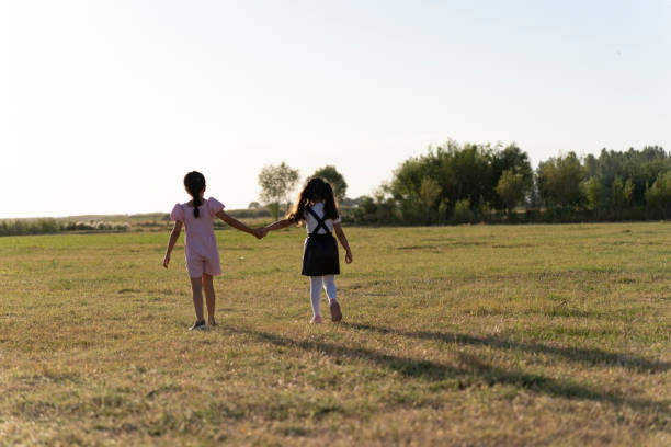 istock Children having fun in nature. 1666371595