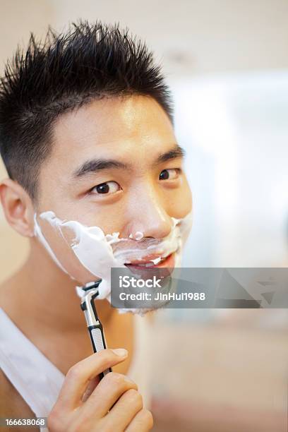 Shave Men Stock Photo - Download Image Now - 25-29 Years, Adult, Adults Only