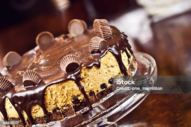 Chocolate Cheesecake Stock Photo - Download Image Now - Cup, Peanut Butter, Sweet Pie