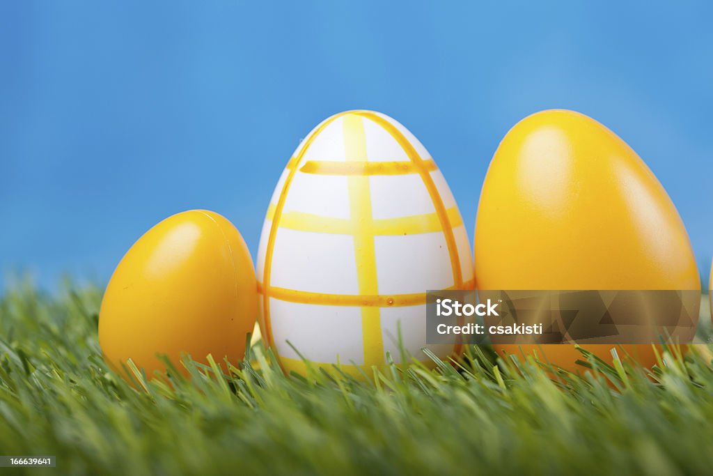 Huevos de Pascua - Foto de stock de Amarillo - Color libre de derechos
