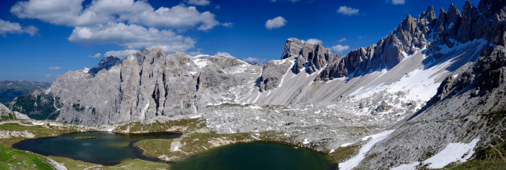 Dolomites Alps panoramic image