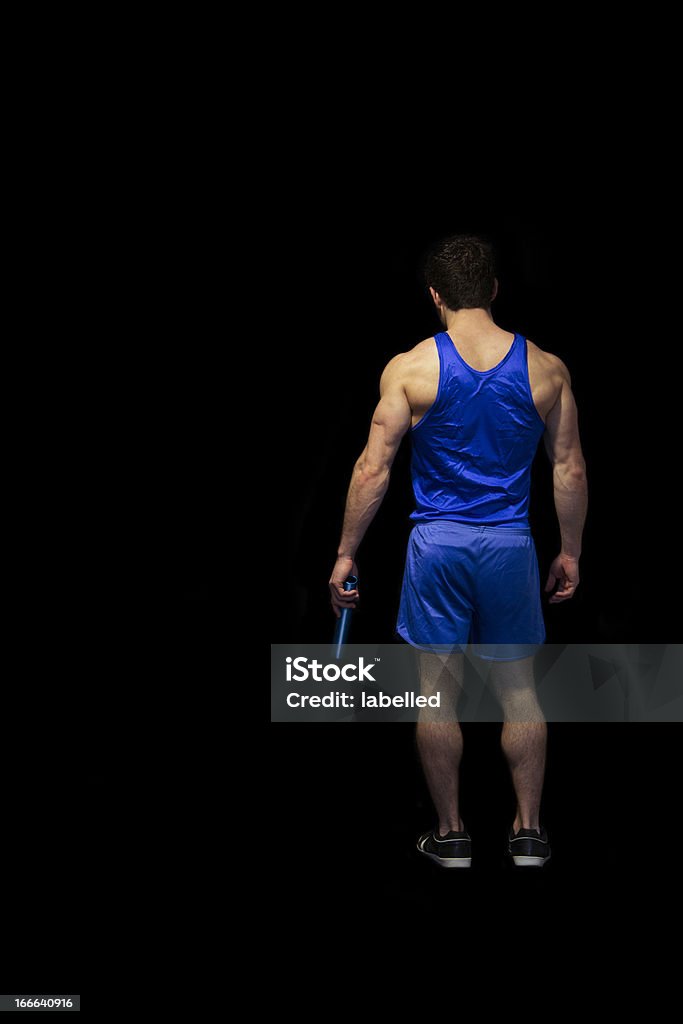 Darauf zu rennen - Lizenzfrei Männer Stock-Foto