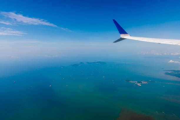 View from the airplane to Panama
