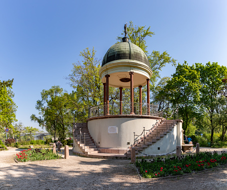 A picture of the Musical Well at the Margaret Island.