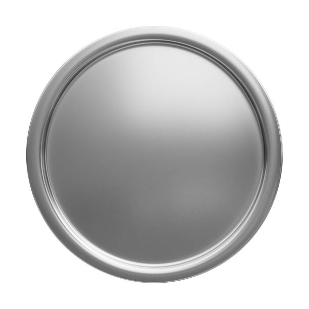 istock Silver Coin 3D Illustration Isolated in White Background 1666523328