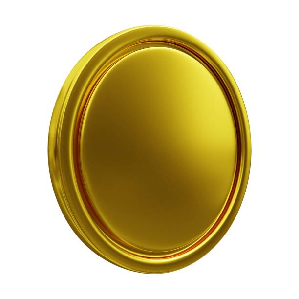 istock Gold Coin 3D Illustration Isolated in White Background 1666523905